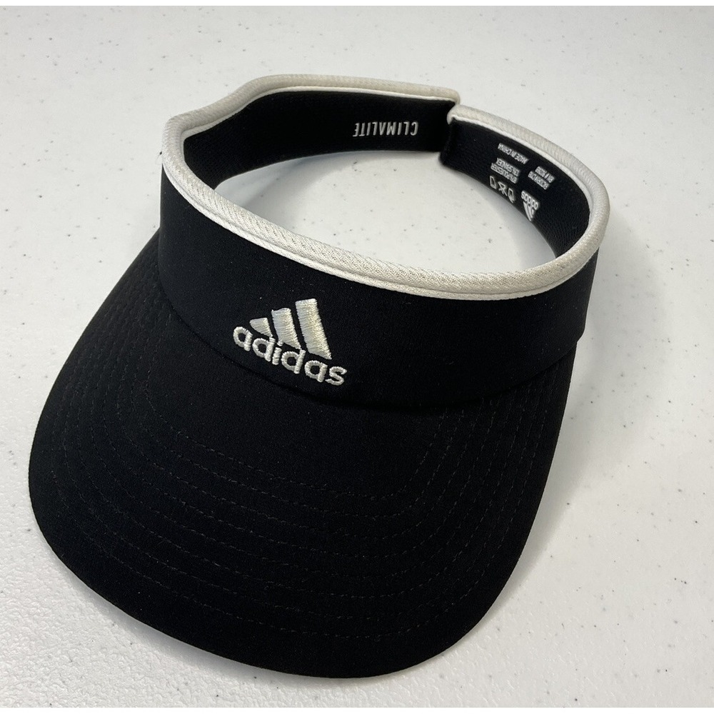 Adidas Visor Hat Cap Superlite Performance Black … - image 7